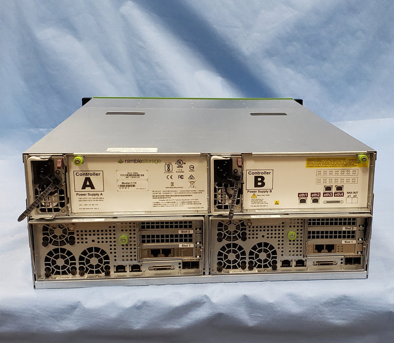 HP Nimble CS1000-21TB 21 x 1TB HDD, 3x 240GB Flash | Rail kit