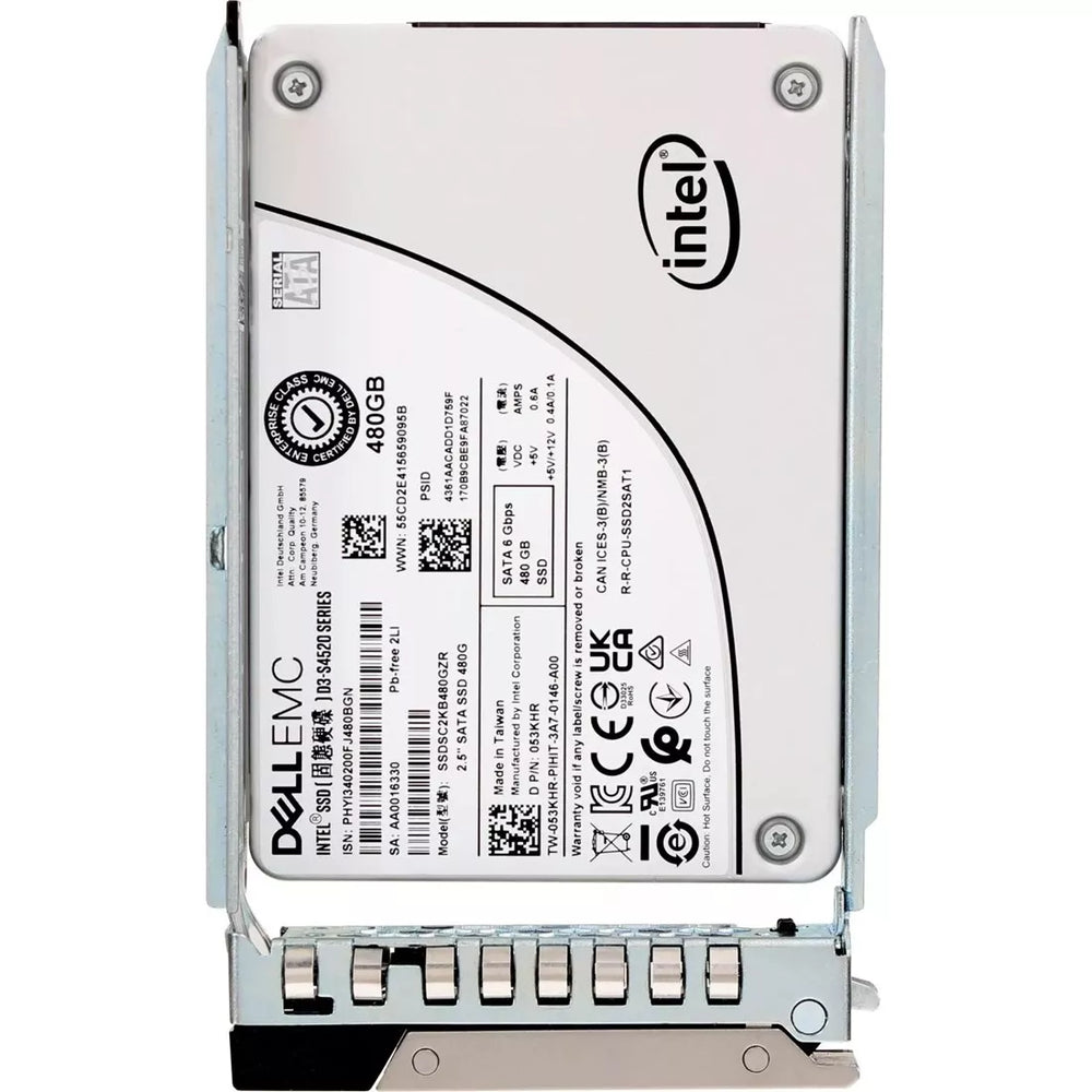 Dell 53KHR SATA-6Gbps 2.5Inch Mixed Use 3 DWPD Hot Plug SSD New | USED