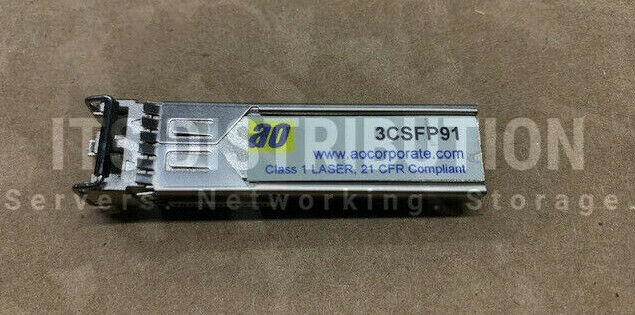 3CSFP91 I AO 3CSFP911000Bsae-SX SFP Transceiver JD493A