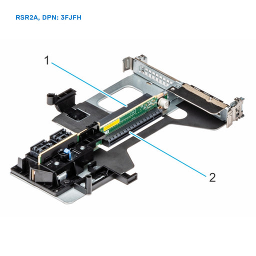 3FJFH — Riser 2A | Dell PowerEdge R750xa