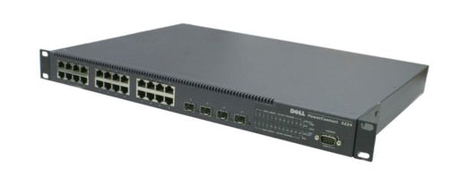 3N359 - Dell Powerconnect 5224 16-Ports 10/100/1000BASE-T Ethernet Layer 3 Rack-mountable Managed Network Switch with 4-Ports SFP