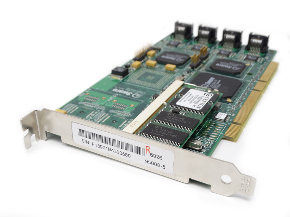 3Ware AMCC PCI-X 8 Port SATA RAID Controller Card (9500S-8)