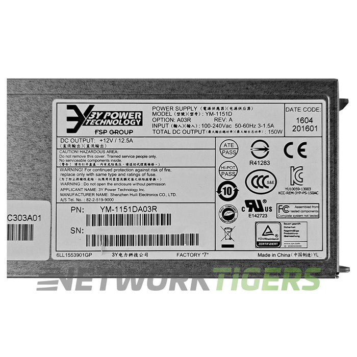 3Y YM-1151DA03R Redundant Module 150W Power Supply - from HPE JL223A