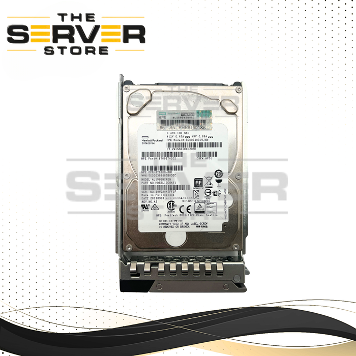 Toshiba 2.4TB SAS 12G 10K RPM SFF 2.5" HDD AL15SEB24EQ Dell PowerEdge Server G15 (Tray Included)