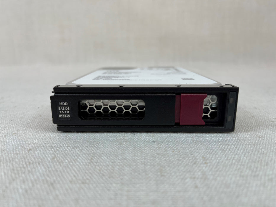 HPE 16TB 12G SAS 7.2K LFF 3.5" LP 512e ISE P25245-001, ST16000NM010G