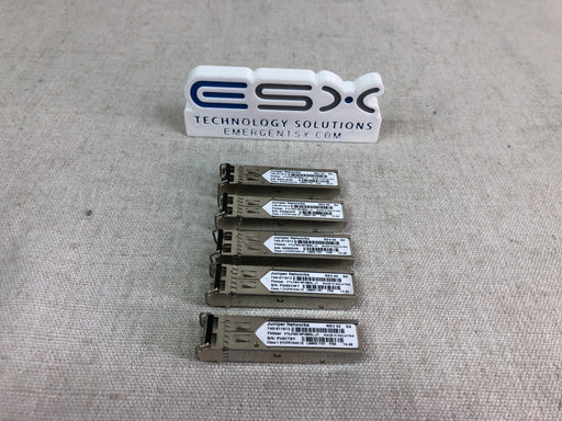 Lot of 5x Juniper 740-011613 1000BASE-SX 850nm MMF SFP Optical Transceiver