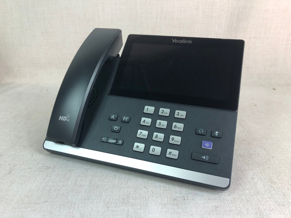 Yealink MP56 IP Phone Compatible with Microsoft Teams 5V adapter