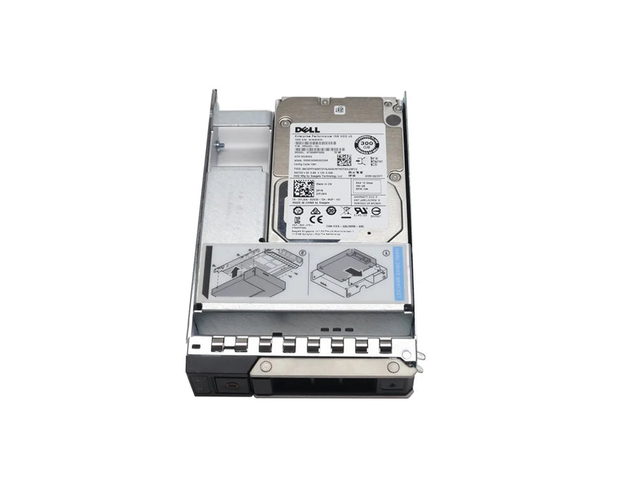Dell 300GB 15K RPM SAS 12Gbps 512n 2.5in Hot-plug Drive 400-ATIJ