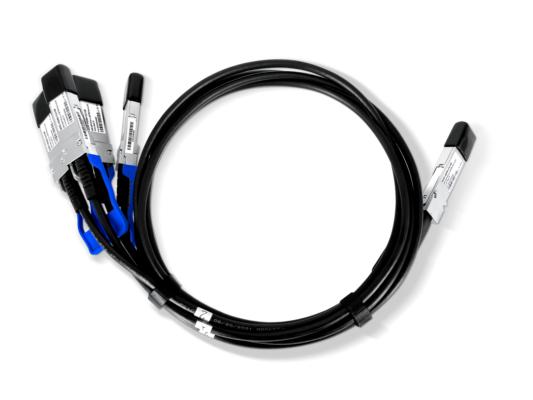 400G QSFP-DD to 2x200G QSFP56 Active Direct Attach Copper Breakout Cable