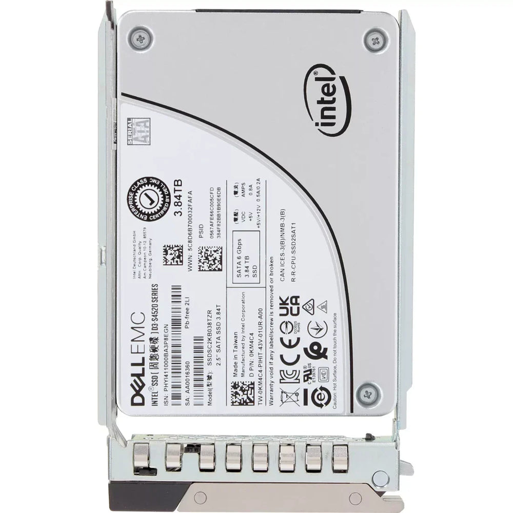 Dell KM4C4 SATA-6Gbps 2.5Inch Read-Intensive 1DWPD Hot Plug SSD | USED