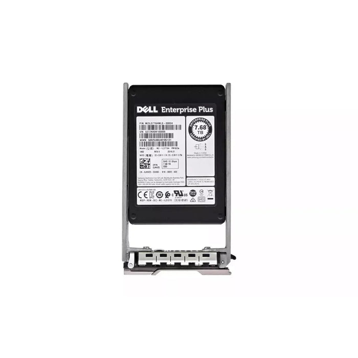 Dell JNV25 7.68TB SAS-12Gbps 2.5" Read Intensive TLC SSD | USED