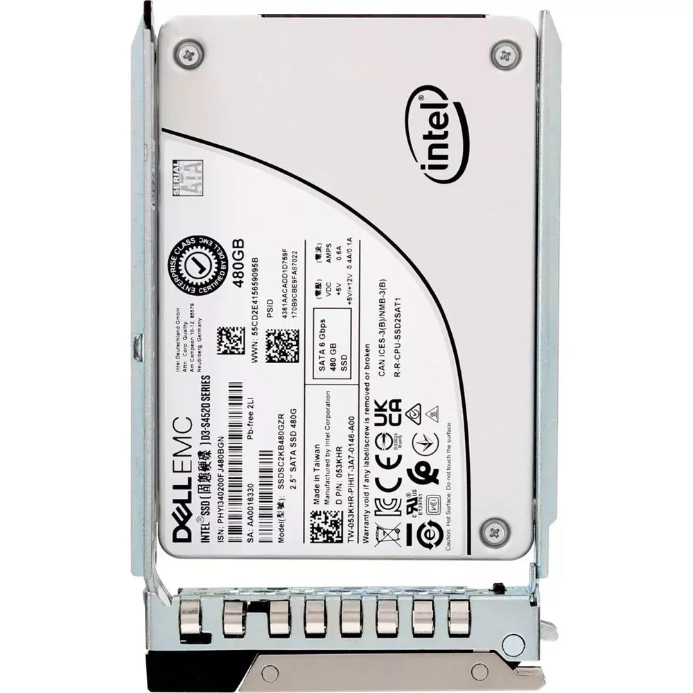 Dell 53KHR SATA-6Gbps 2.5Inch Mixed Use 3 DWPD Hot-Plug SSD | USED