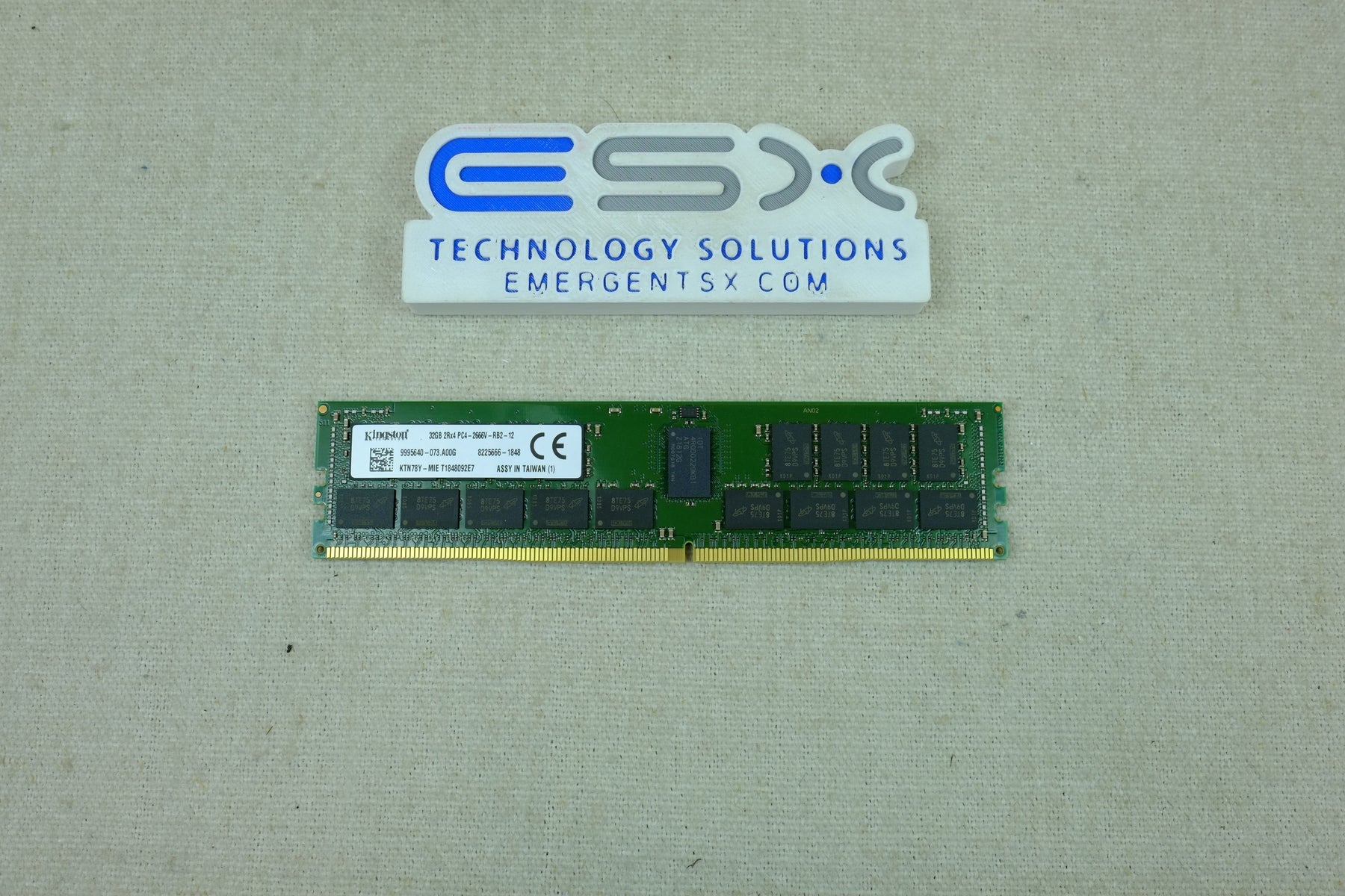 Kingston KTN78Y-MIE/32G 32GB 2Rx4 PC4-2666V DDR4 ECC Server Memory DIMM