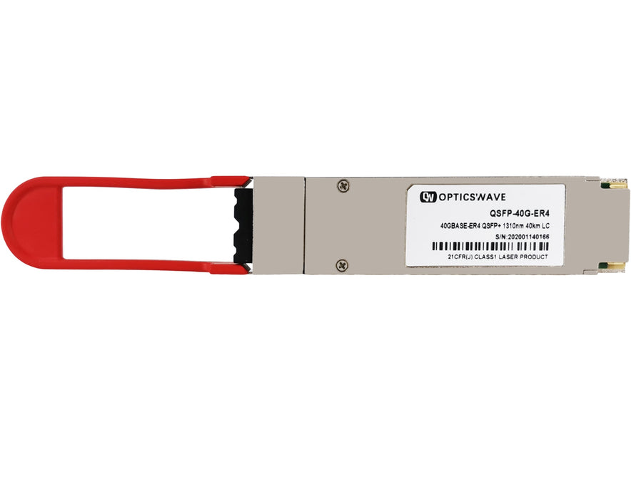 40GBASE-ER4 QSFP+ 1310nm 40km DOM LC SMF Optical Transceiver Module