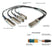 40Gb/s QSFP+ to 4x 10Gb/s SFP+ 10G/40G 2.5M DAC (SFPPQSFP28-02.5)
