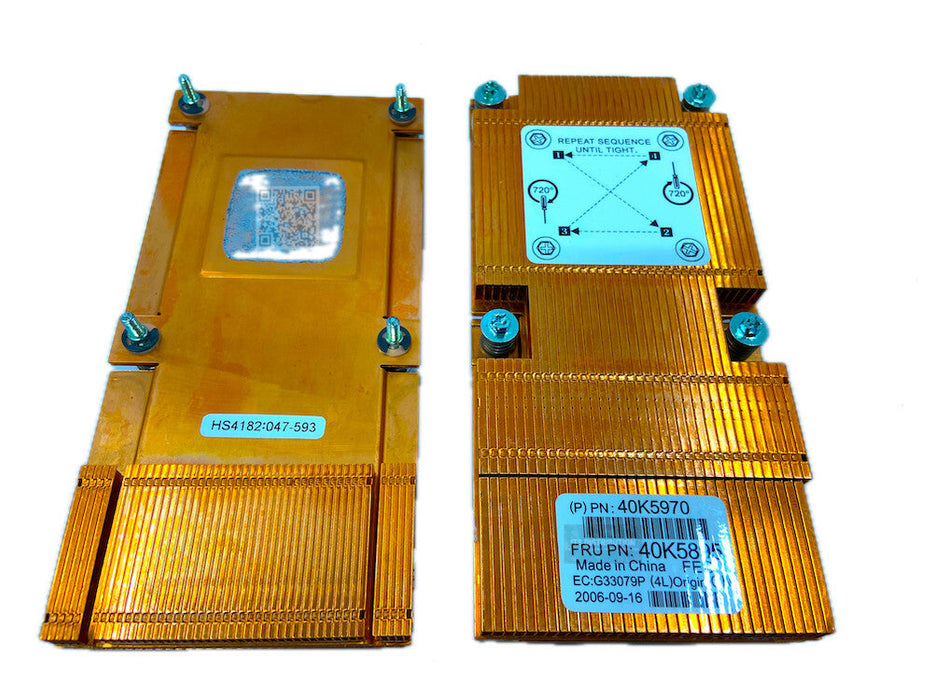 40K5895 I IBM Bladecenter 40K5970 LS21 LS41 Heatsink Assembly