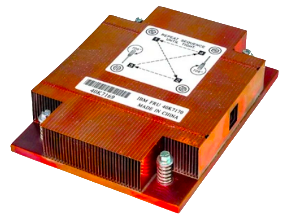 40K7170 I IBM X3455 CPU Heatsink Assembly 7984 7986