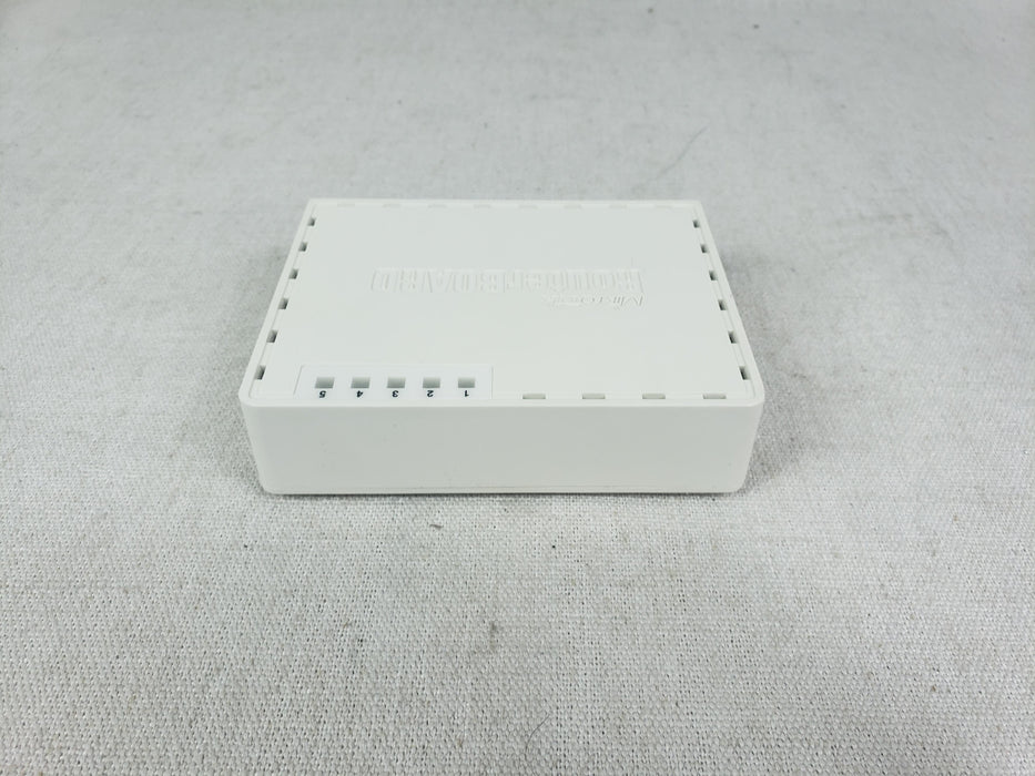 Mikrotik RB750 5-Port 10/100 Ethernet Managed Router | Includes power adapter