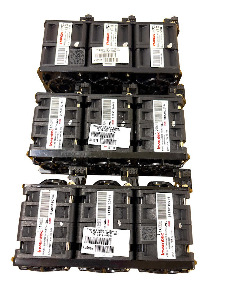 412212-001 I HPE Proliant DL360 DL365 G5 System Fan Module Assembly LOT OF 3