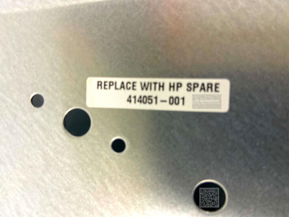 414051-001 I 6 LOT HP BLC7000 Blade Filler Panel Assembly 1/2-Height Superdome2