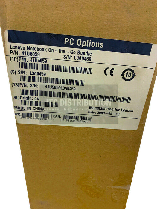 41U5059 I Open Box Lenovo Notebook On-The-Go Bundle PC Options 31P7410