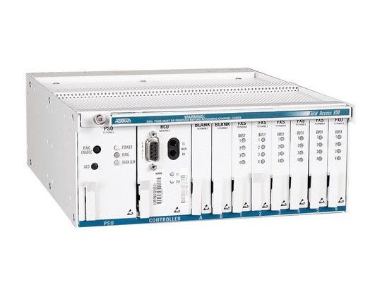 4200373L24#AC - Adtran Total Access 850 AC Chassis w/24 FXS (BCU L1) Bundle