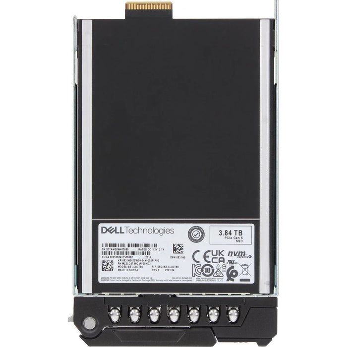 Dell 831H5 3.84TB PCIe Gen5 E3.S NVMe Read Intensive Solid State Drive | USED