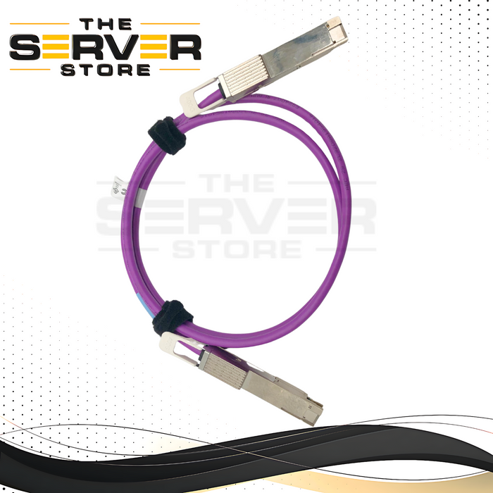 Credo HiWire 400 Gigabit (8x56G) QSFP-DD PAM4 to 400 Gigabit (8x56G) QSFP-DD PAM4 Active Electrical Cable (AEC), 1.5 Meter. P/N: CAC415321D1D-D0-HW.