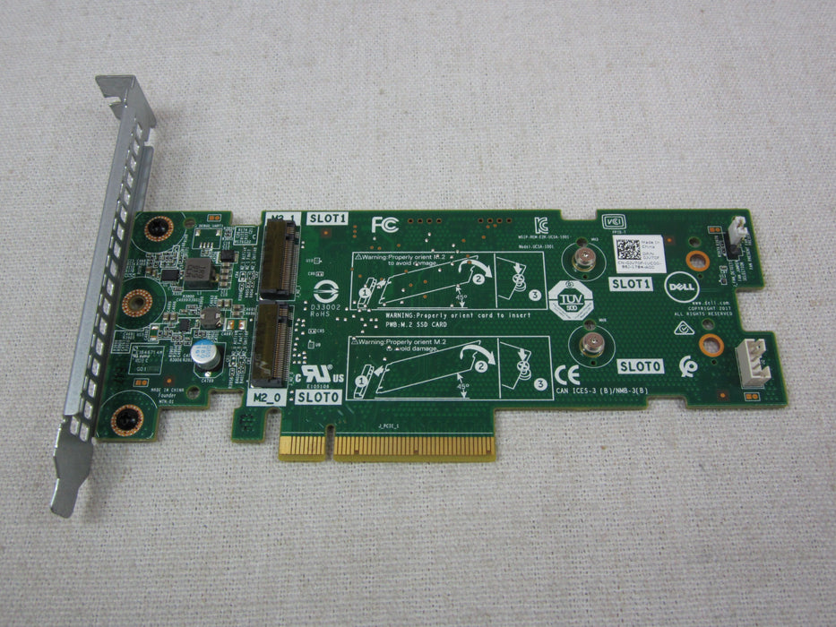 Dell JV70F Dell BOSS-S1 PCIe 2x M.2 Storage Adapter Card Full Height