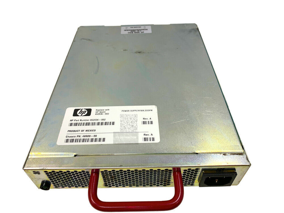 452036-002 I HP SAN SSP8400 PCM Power Supply/Fan REV A