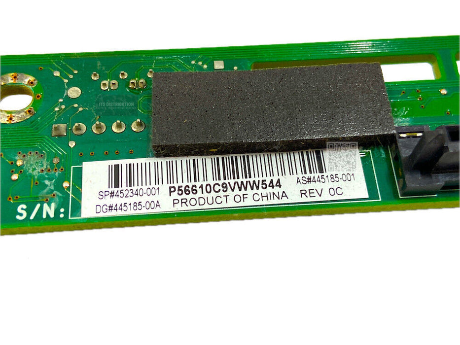 452340-001 I HP Proliant DL320 DL160 G5 Two Bay SAS/SATA Backplane (No Cable)