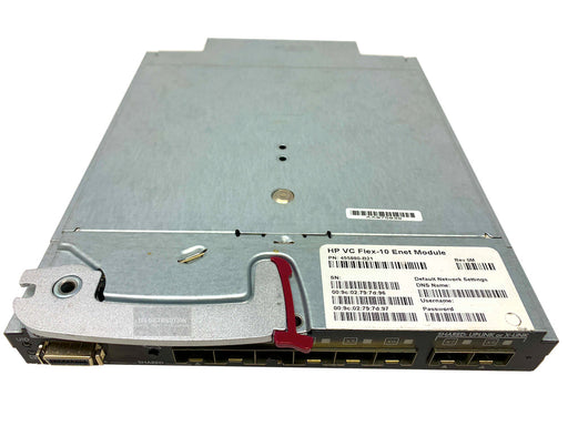 455880-B21 I HP Virtual Connect Flex-10 10Gb Ethernet Module