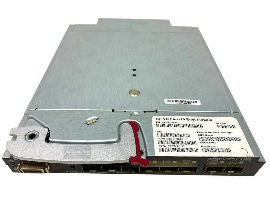 455880-B21 I HP Virtual Connect Flex-10 10Gb Ethernet Module