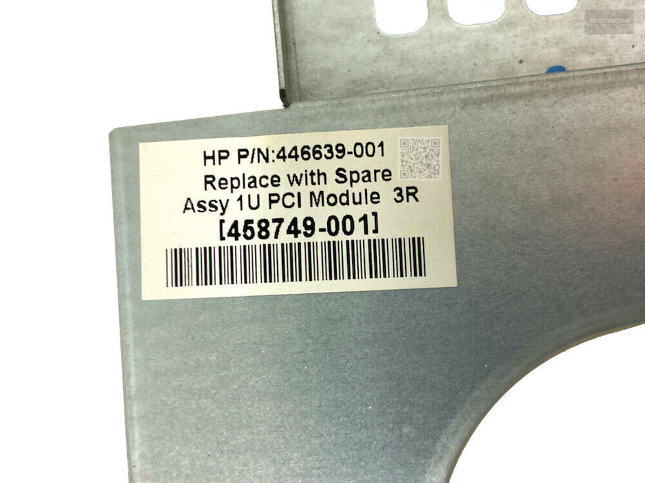 458749-001 I HP Proliant DL360 DL120 DL160 G5 1U PCI Module Cage 446639-001