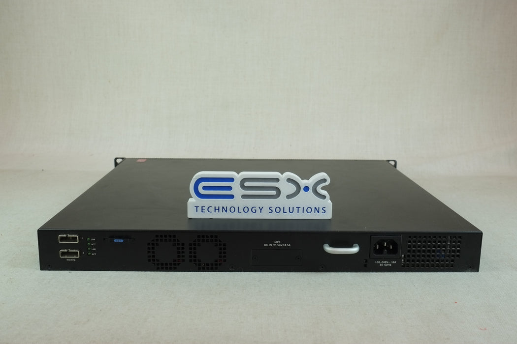 Dell N2048P 48 Port Gigabit PoE+ 2x 10G SFP+ Managed Network Switch w/ Rack Ears