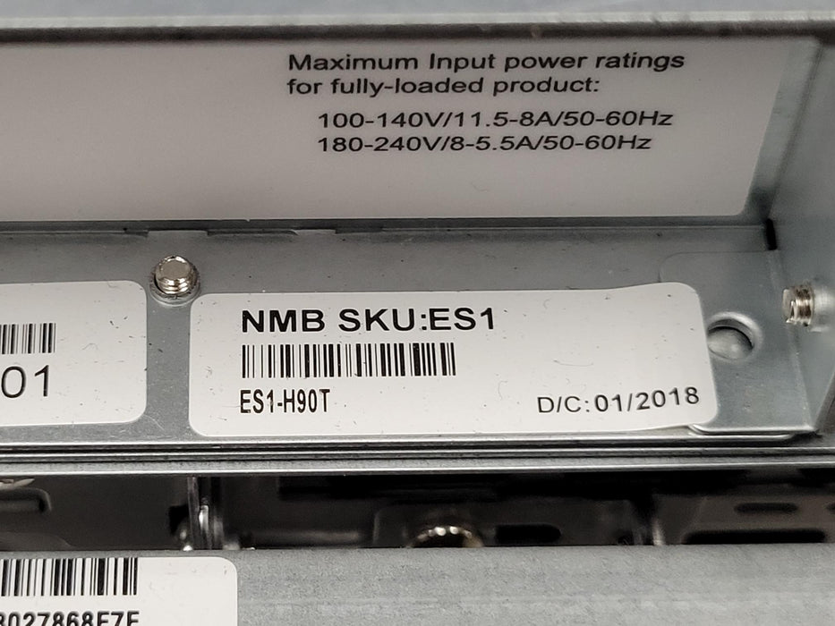 228TB Nimble Storage CS300 & 2 x ES1-H90T – 6.2TB Flash, 10Gbe