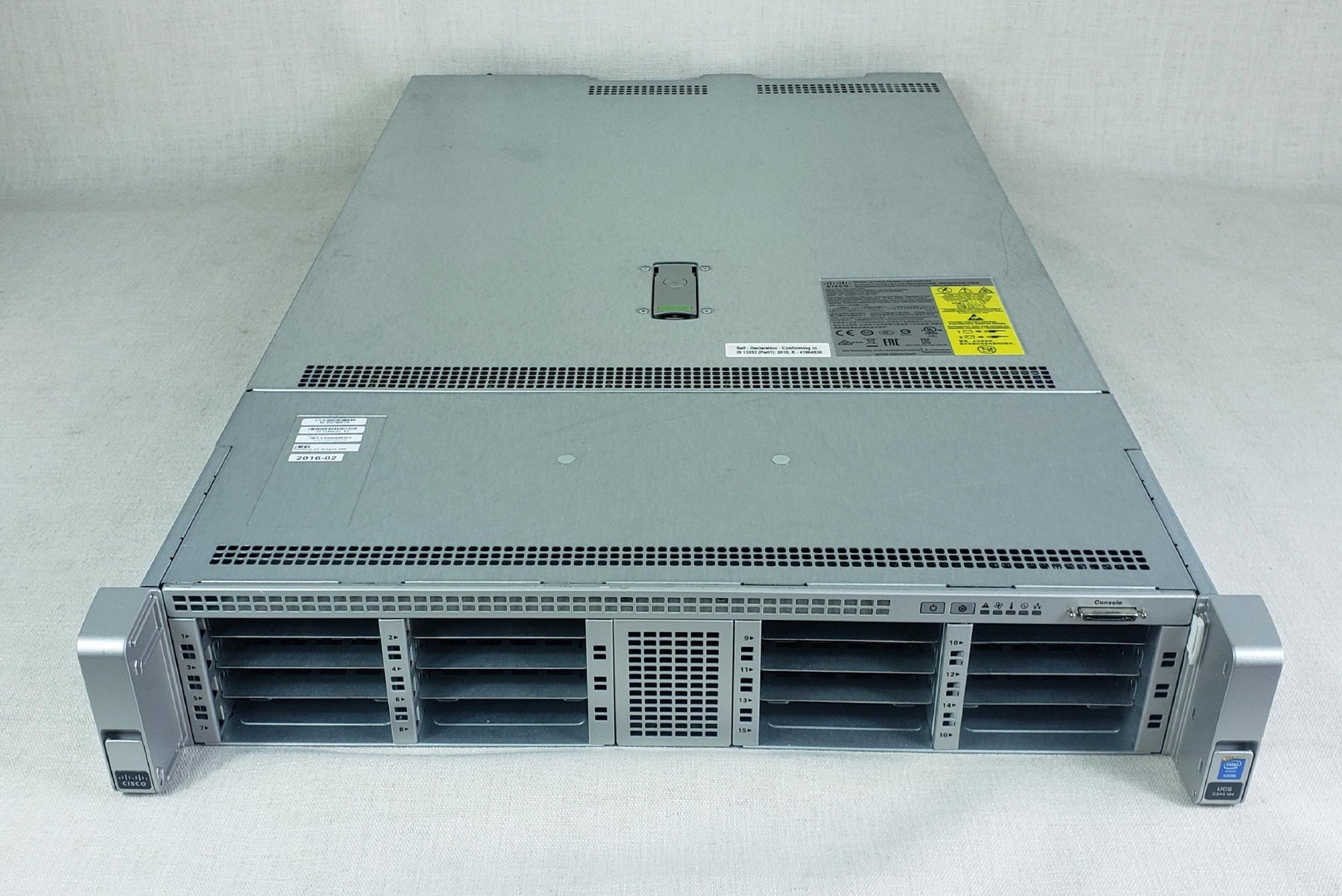 Cisco UCSC-C240-M4S2 2U 16x 2.5” Barebones CTO Server – 2x HS, 2x 650W PSU