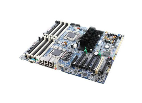 461437-001 - HP Socket LGA1366 Intel 5520 Chipset ATX System Board Motherboard for Z800 Workstation Supports Xeon E5504 DDR3 12x DIMM