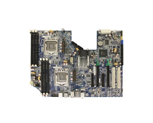461439-001 - HP Socket LGA1366 Intel 5520 Chipset Micro ATX System Board Motherboard for Z600 workstation Supports 2x Xeon Series DDR3 6x DIMM