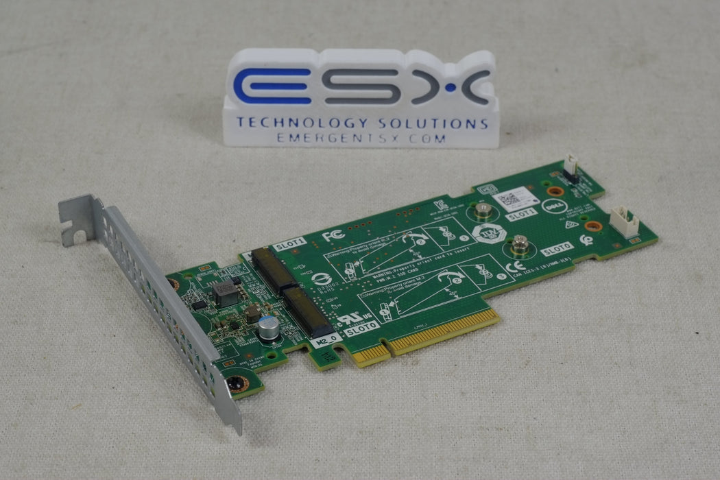 Dell M7W47 BOSS S1 Dual M.2 SATA Boot Adapter PCIe Controller Card Full Height