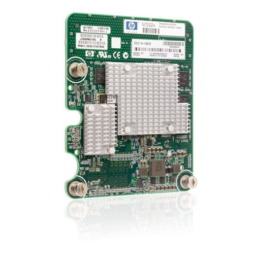 467801R-B21 - HP NC522M PCI Express x8 Dual-Ports Flex-10 10GbE Multifunction Mezzinine Ethernet Network Interface Card (NIC)