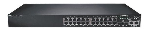 469-3412 - Dell PowerConnect 3524 24-Port 10/100-Base-T 2 x Gigabit SFP+ 10/100/1000 Manageable Stackable Ethernet Rack-mountable Switch