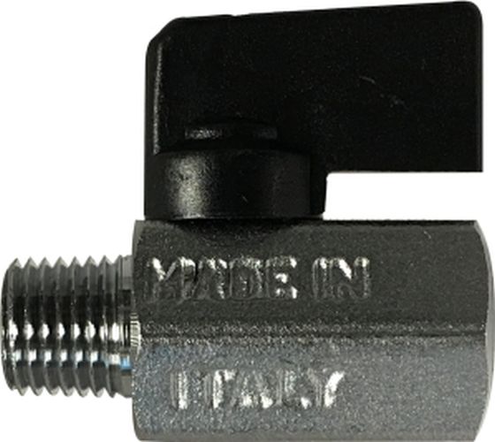 46905I | 1/2 M X F CHROME MINI BALL VALVE | Midland Metal Mfg.
