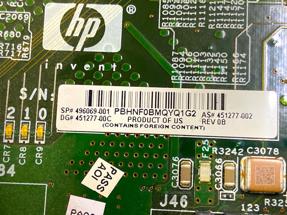 496069-001 I HP DL380 G6 System Board w/ Processor Cage 451277-002 451277-00C
