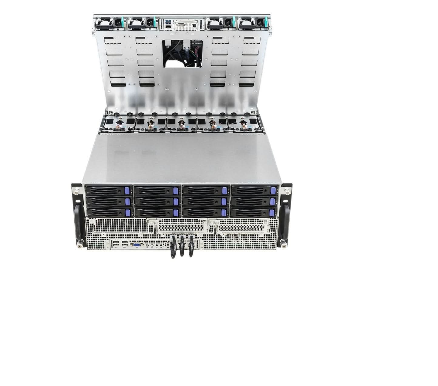 ASRock 4U8G-ICX2/2T Dual Intel Xeon Scalable Up to DDR4 NVMe/SAS/SATA 10GbE 4U Rackmount Server