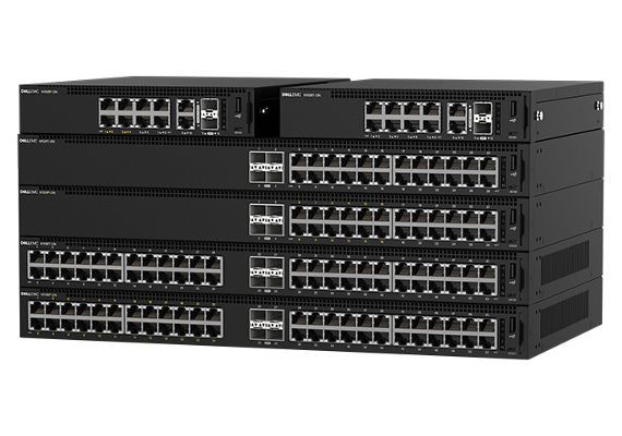 4V45P - Dell N3048EP-ON 48-Ports 10/100/1000BASE-T PoE Layer 3 Rack-mountable Managed Network Switch with 2-Ports SFP+