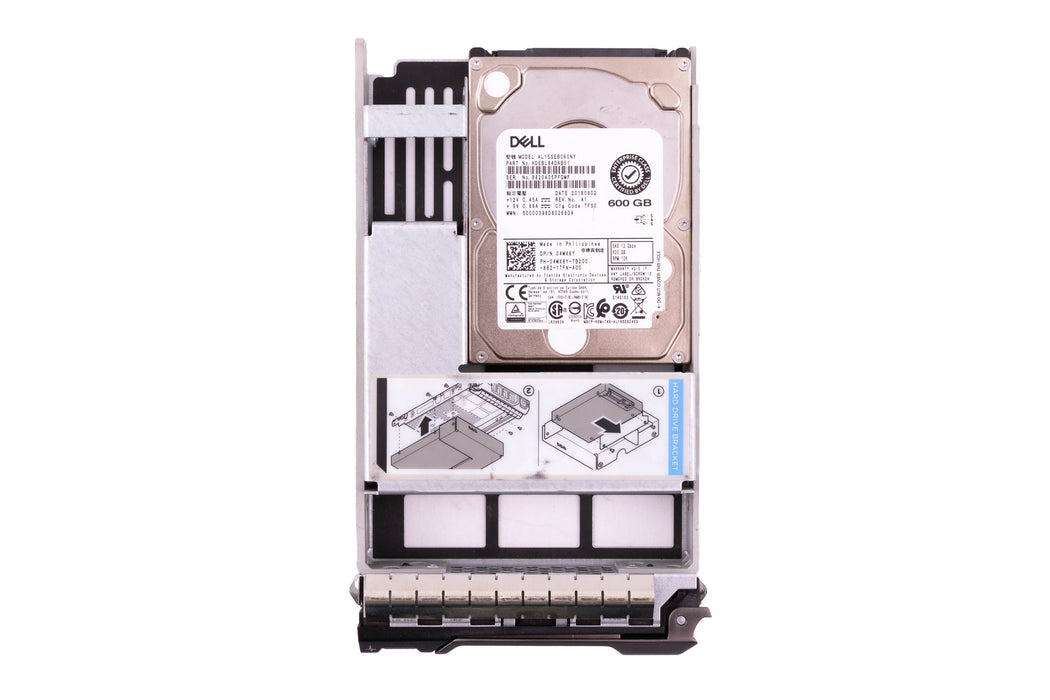 4WX8Y (W/ TRAY 2.5-3.5" ADAPTER)