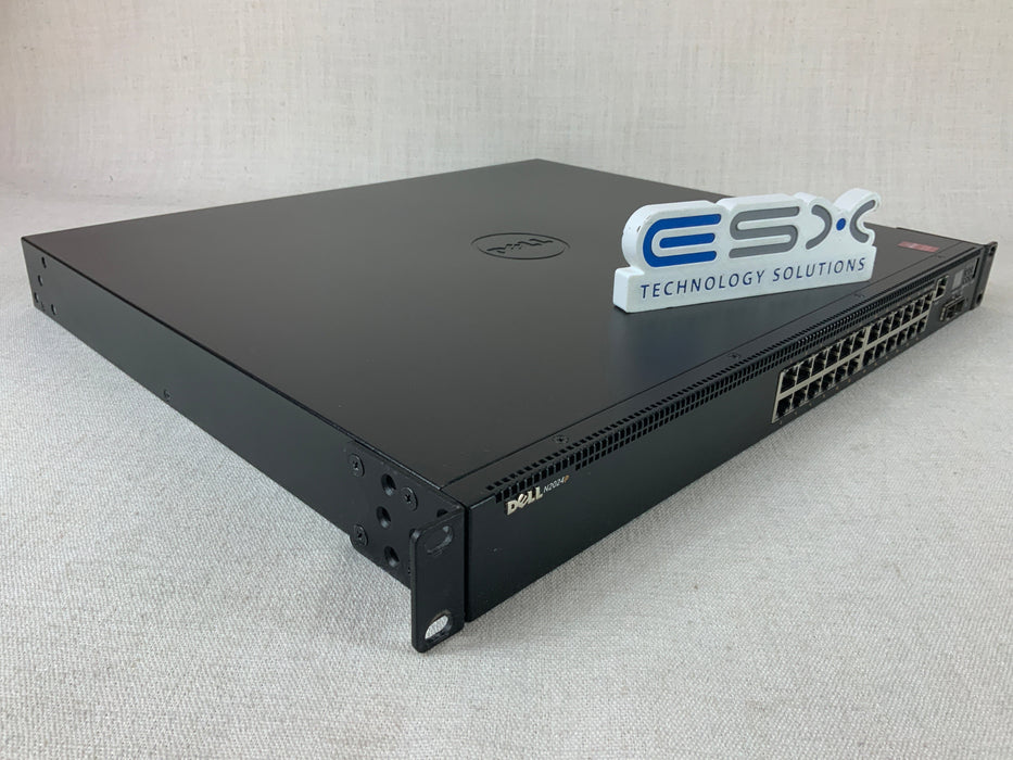 Dell Networking N2024P 24 Port Gigabit PoE, 2x 10G SFP+ Network Switch