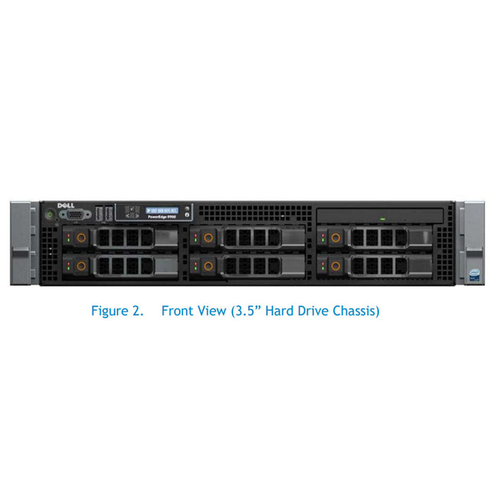 4x 3.5" Rack Chassis | Dell PowerEdge R710