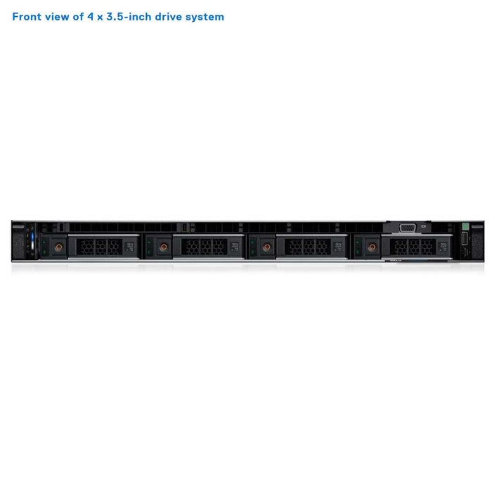 4x 3.5" Rack Chassis | Refurbished Dell PowerEdge R660xs